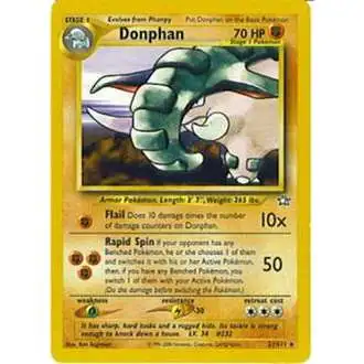 Pokemon Neo Genesis Rare Donphan #21