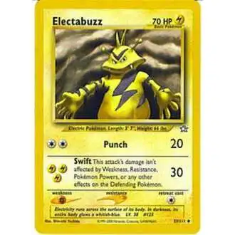 Pokemon Neo Genesis Uncommon Electabuzz #33 [1st Edition - Lightly Played] [Lightly Played]