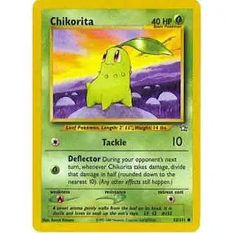 Pokemon Neo Genesis Common Chikorita #53 [1st Edition] [Lightly Played]