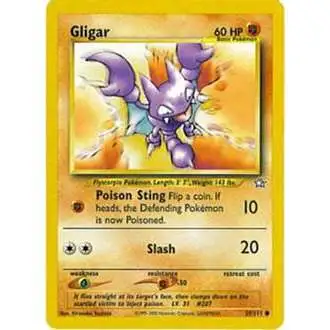 Pokemon Neo Genesis Common Gligar #59 [1st Edition]