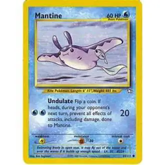 Pokemon Neo Genesis Common Mantine #64 [1st Edition]
