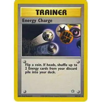 Pokemon Neo Genesis Rare Energy Charge #85