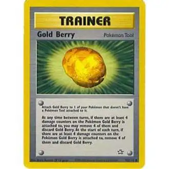 Pokemon Neo Genesis Uncommon Gold Berry #93