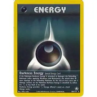 Pokemon Neo Genesis Rare Darkness Energy #104