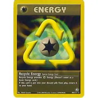 Pokemon Neo Genesis Rare Recycle Energy #105