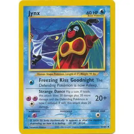 Pokemon Neo Revelation Uncommon Jynx #31 [Lightly Played]
