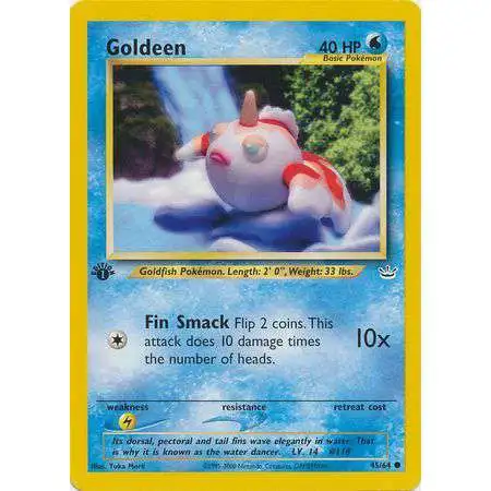 Pokemon Neo Revelation Common Goldeen #45 [1st Edition]