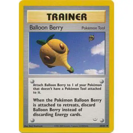 Pokemon Neo Revelation Uncommon Balloon Berry #60