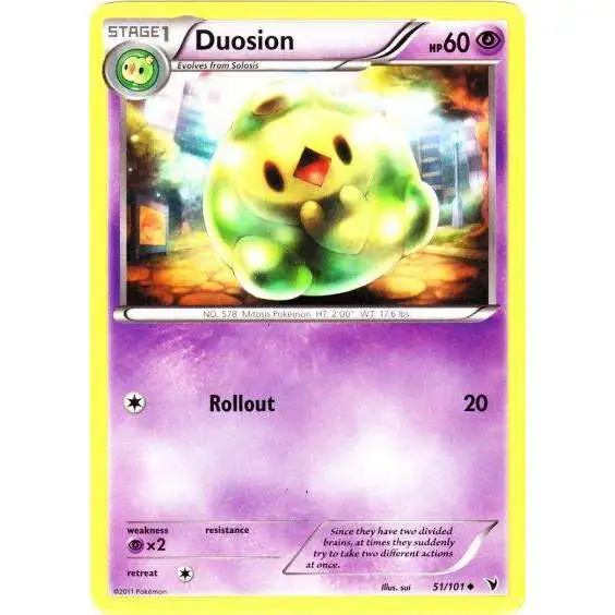 Pokemon Black & White Noble Victories Uncommon Duosion #51