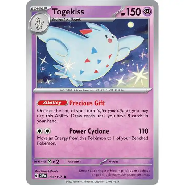 Pokemon Trading Card Game Surging Sparks Single Card Rare Togekiss