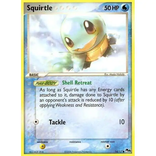 Pokemon Trading Card Game Organized Play Series 4 Common Squirtle #14