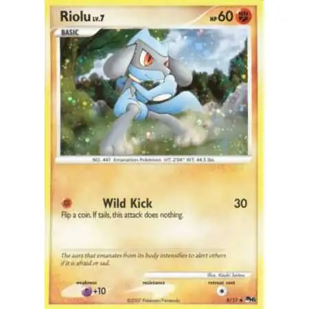 Pokemon Trading Card Game Organized Play Series 6 Uncommon Holo Riolu #8