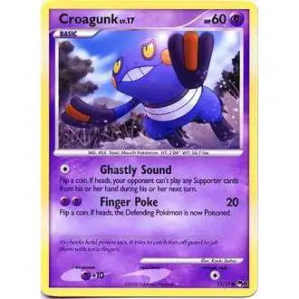 Pokemon Trading Card Game Organized Play Series 8 Common Croagunk #13 [Heavily Played]