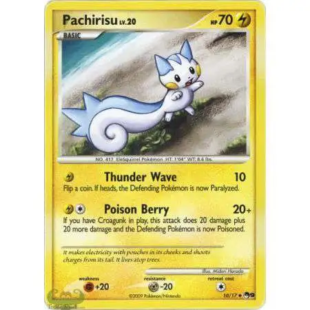 Pokemon Trading Card Game Organized Play Series 9 Uncommon Pachirisu #10