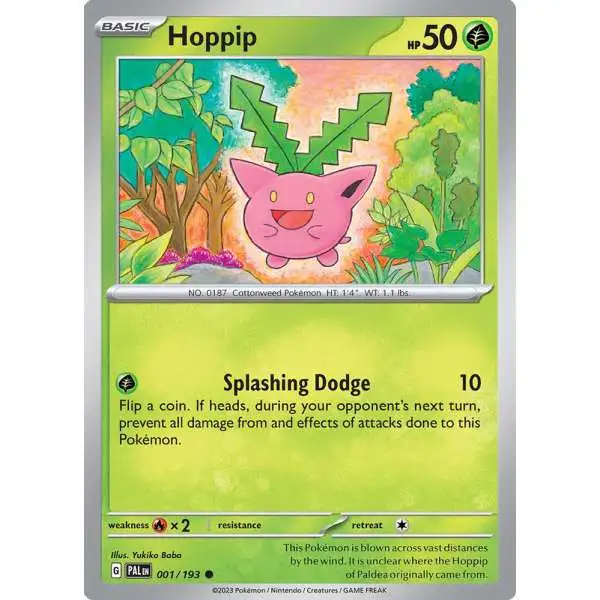 Pokemon Trading Card Game Paldea Evolved Common Hoppip #1