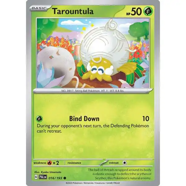 Pokemon Trading Card Game Paldea Evolved Common Tarountula #16