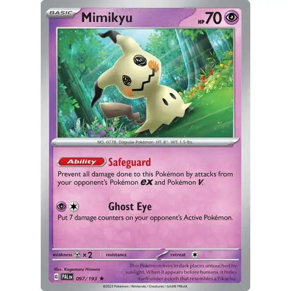 Mimikyu - 97/236 - Rare - Pokemon Singles » Sun & Moon (Multiple