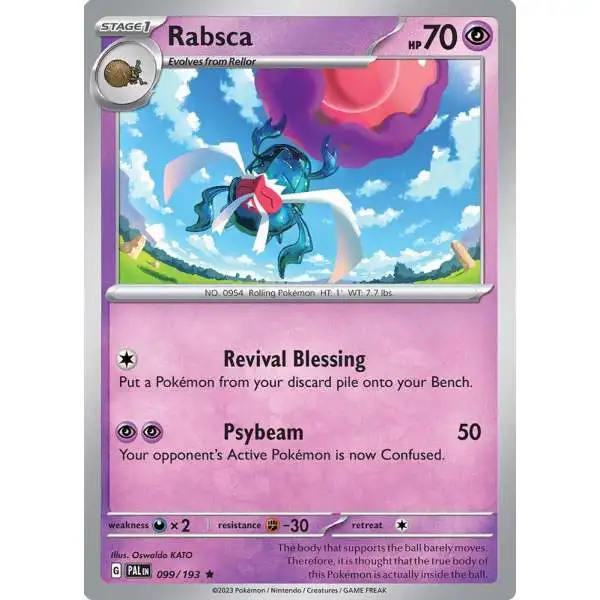 Pokemon Trading Card Game Paldea Evolved Rare Rabsca #99