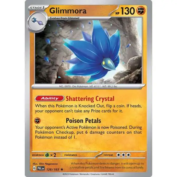 Pokemon Trading Card Game Paldea Evolved Rare Glimmora #126