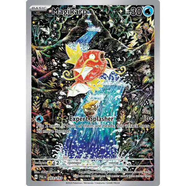 Pokemon Trading Card Game Paldea Evolved Illustration Rare Magikarp #203 [Illustration Rare]