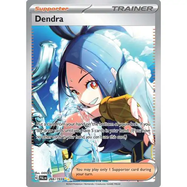 Pokemon Trading Card Game Paldea Evolved Special Illustration Rare Dendra #266 [Special Illustration Rare]