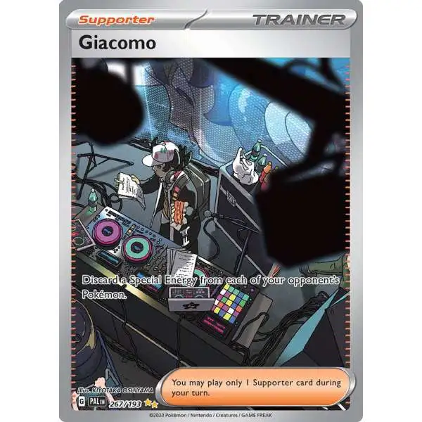 Pokemon Trading Card Game Paldea Evolved Special Illustration Rare Giacomo #267 [Special Illustration Rare]
