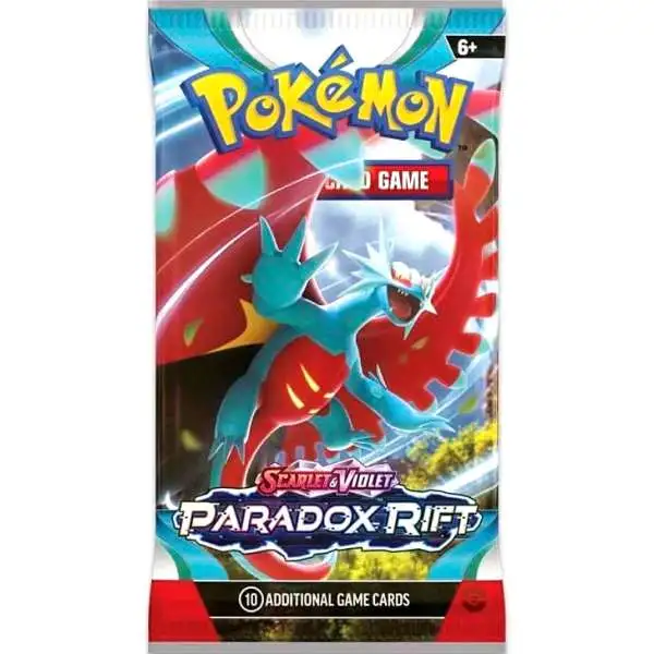 Pokémon TCG: Scarlet & Violet-Paradox Rift Booster Pack (10 Cards