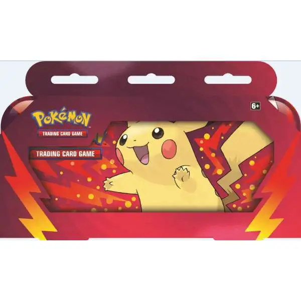 Pokemon Trading Card Game 2022 Back to School Pikachu Pencil Case Set [2 Booster Packs & Tin]