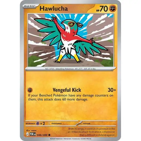 Pokemon Trading Card Game ME03: Perfect Order Common Hawlucha #46