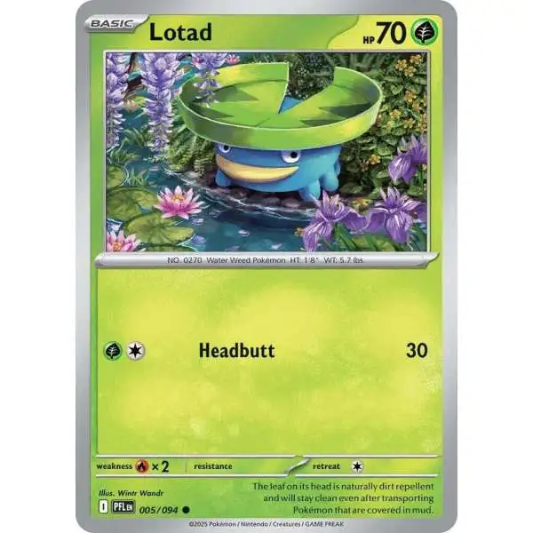 Pokemon Trading Card Game Phantasmal Flames Common Lotad #5