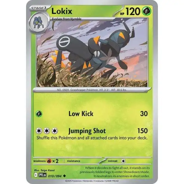 Pokemon Trading Card Game Phantasmal Flames Uncommon Lokix #10