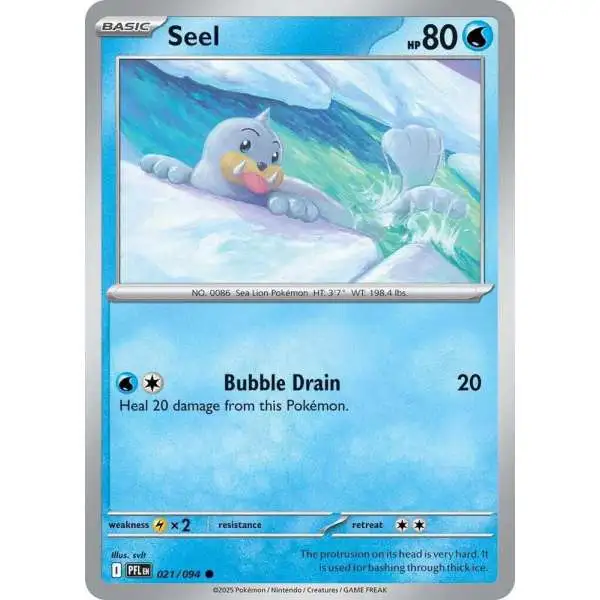 Pokemon Trading Card Game Phantasmal Flames Common Seel #21