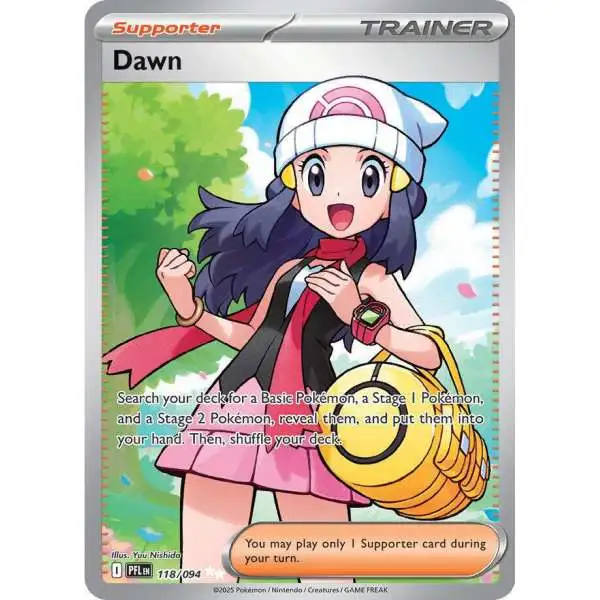 Pokemon Trading Card Game Phantasmal Flames Ultra Rare Dawn #118
