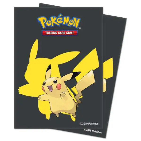 Ultra Pro Pokemon Trading Card Game Pikachu Card Sleeves [65 Count, 2019 Version]