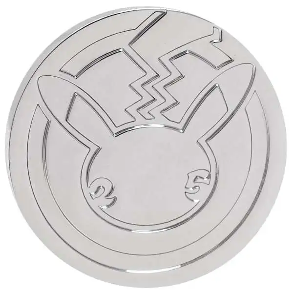 Pokemon Trading Card Game Celebrations Pikachu Coin [Loose]