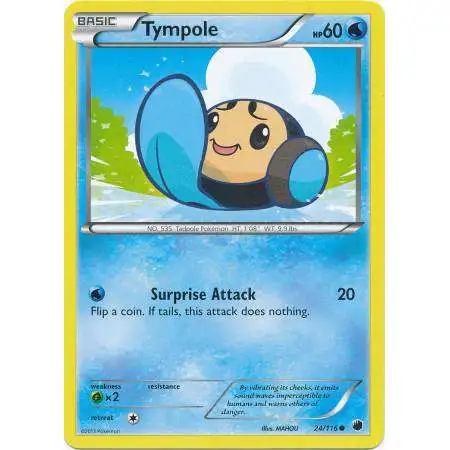 Pokemon Trading Card Game Black & White Plasma Freeze Common Tympole #24