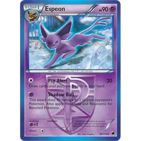 Pokemon Trading Card Game Black & White Plasma Freeze Uncommon Espeon #48
