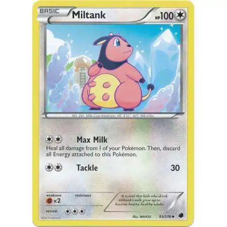 Pokemon Trading Card Game Black & White Plasma Freeze Uncommon Miltank #93