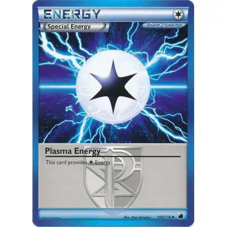 Pokemon Trading Card Game Black & White Plasma Freeze Uncommon Plasma Energy #106