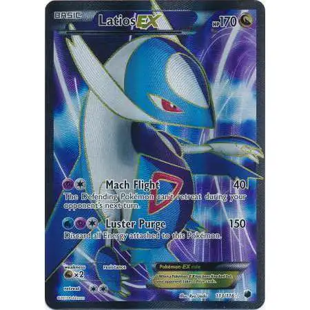 Pokemon Trading Card Game Black & White Plasma Freeze Ultra Rare Latios EX #113