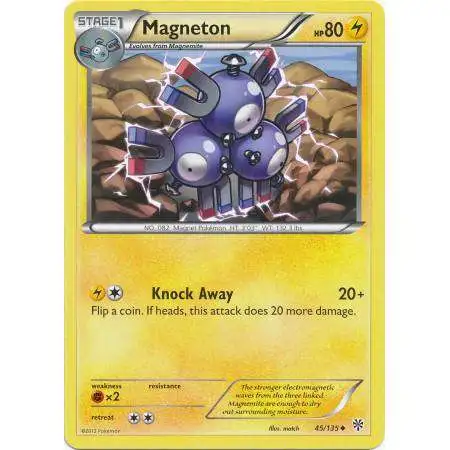 Pokemon Trading Card Game Black & White Plasma Storm Uncommon Magneton #45 [Lightly Played]