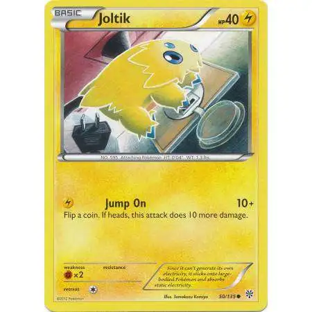 Pokemon Trading Card Game Black & White Plasma Storm Reverse Holo Joltik #50 [Lightly Played]