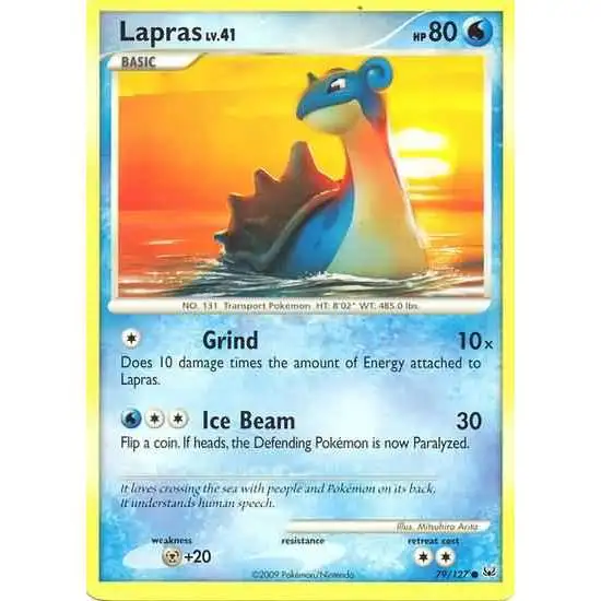 Pokemon Platinum Common Lapras #79