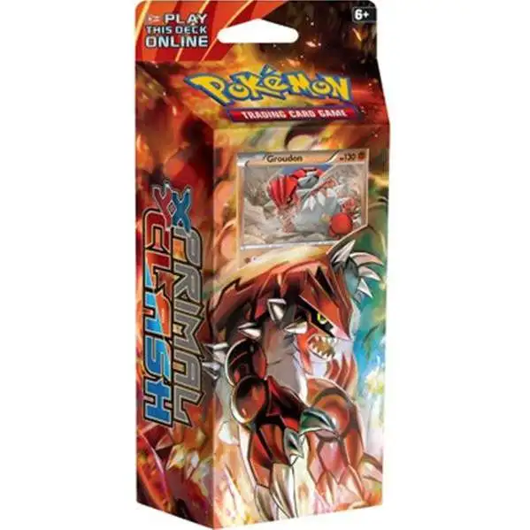 Pokemon XY Primal Clash Earth's Pulse Theme Deck [Groudon, Damaged Package]