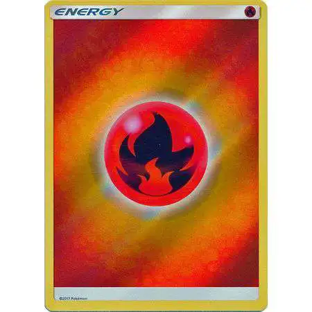 Pokemon Sun & Moon Promo Holo Fire Energy [V1]