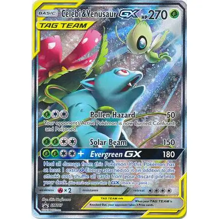 Pokemon Sun & Moon Promo Ultra Rare Celebi & Venusaur GX SM167 [Lightly Played ] [Lightly Played]