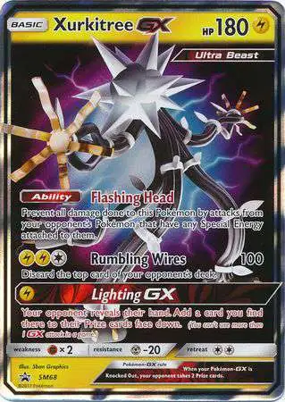 Pokemon Sun & Moon Promo Ultra Rare Xurkitree GX SM68