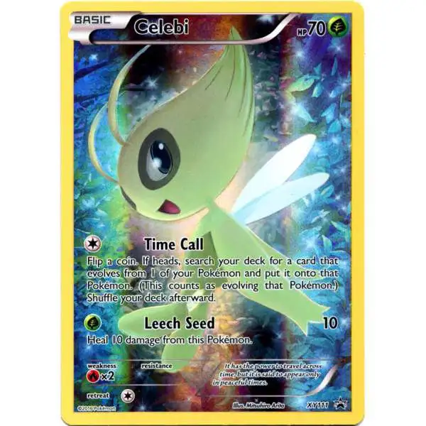 Pokemon X & Y Promo Promo Celebi XY111 [Full Art]