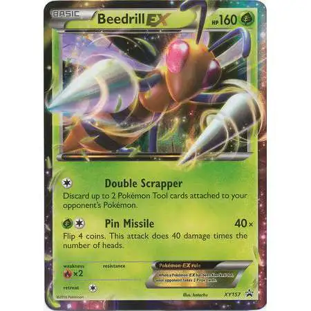 Pokemon X & Y Promo Ultra Rare Beedrill EX XY157