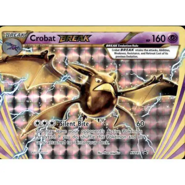 Pokemon X & Y Promo Rare BREAK Crobat BREAK XY181 [Lightly Played]